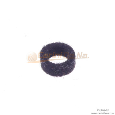 FELTRINI PER BOCCOLE D. 10,0 SP 4,5  FORO mm 7 NERO