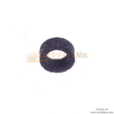 feltrini per boccole d 10 0 sp 4 5  foro mm 7 nero