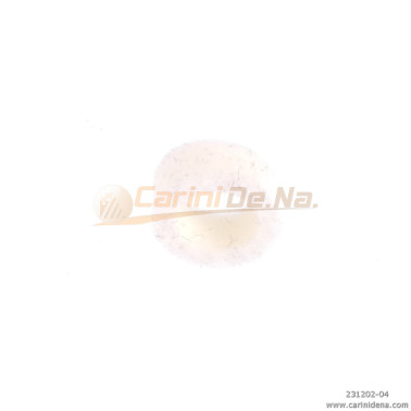 feltrini per boccole d 10 0 sp 4 5  foro mm 7 bianco