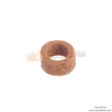 FELTRINI PER BOCCOLE D. 10,0 SP 4,5  FORO mm 7 AVANA