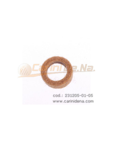 feltrini per boccole d 10 0 sp 4 5  foro mm 7 avana