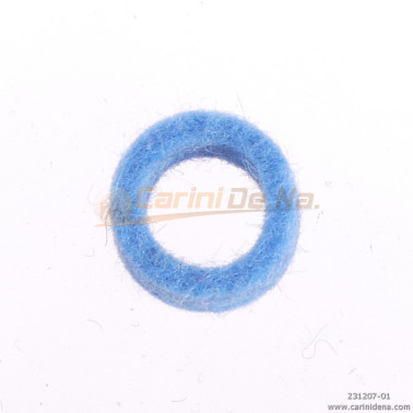 feltrini per boccole d 10 0 sp 4 5  foro mm 7 celeste