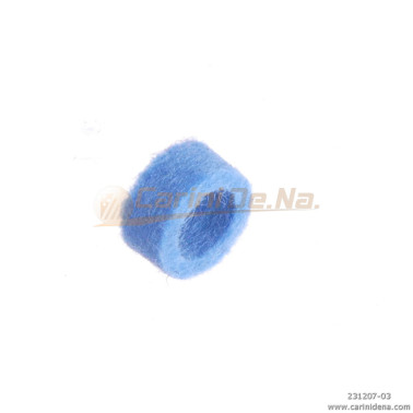 feltrini per boccole d 10 0 sp 4 5  foro mm 7 celeste