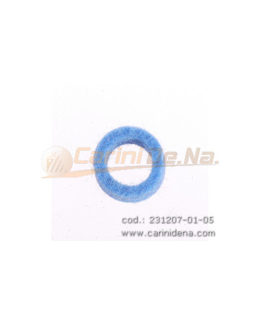 feltrini per boccole d 10 0 sp 4 5  foro mm 7 celeste