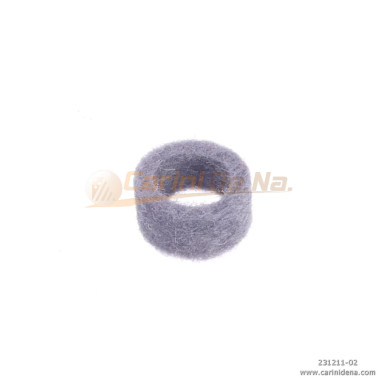 feltrini per boccole d 10 0 sp 4 5  foro mm 7 grigio