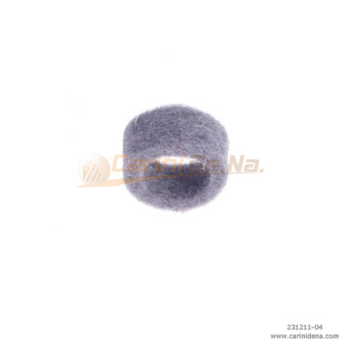 feltrini per boccole d 10 0 sp 4 5  foro mm 7 grigio