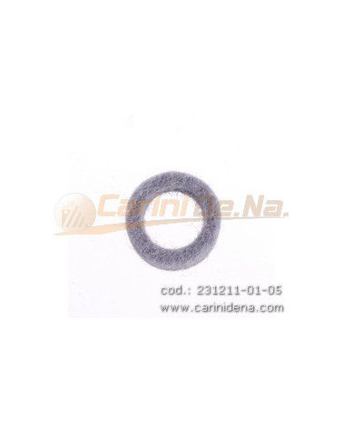 feltrini per boccole d 10 0 sp 4 5  foro mm 7 grigio