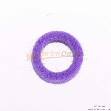feltrini per boccole d 10 0 sp 4 5  foro mm 7 violetto