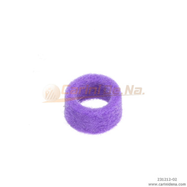 feltrini per boccole d 10 0 sp 4 5  foro mm 7 violetto