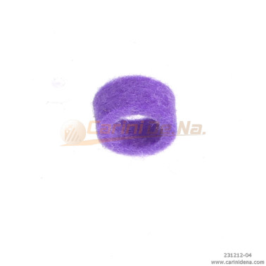 FELTRINI PER BOCCOLE D. 10,0 SP 4,5  FORO mm 7 VIOLETTO