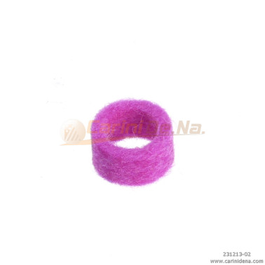 feltrini per boccole d 10 0 sp 4 5  foro mm 7 fuxia