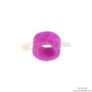 feltrini per boccole d 10 0 sp 4 5  foro mm 7 fuxia