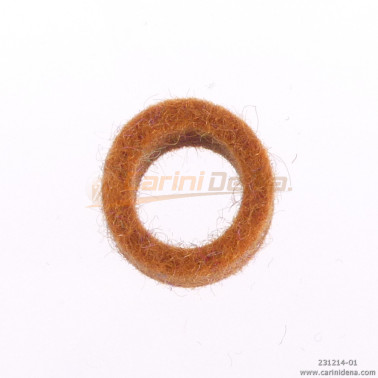 feltrini per boccole d 10 0 sp 4 5  foro mm 7 bronzo