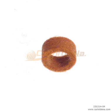 feltrini per boccole d 10 0 sp 4 5  foro mm 7 bronzo