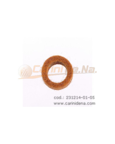 feltrini per boccole d 10 0 sp 4 5  foro mm 7 bronzo