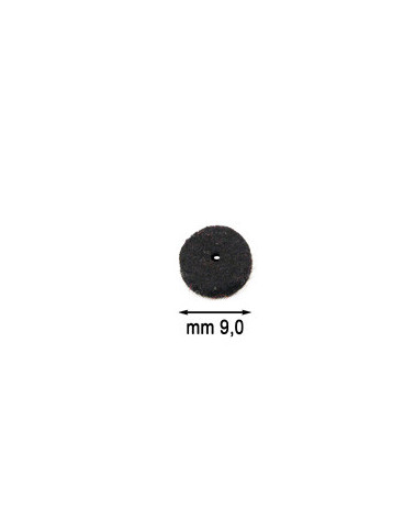 FELTRINI D.  9,0 X 2.5 mm FORO mm 2 NERO