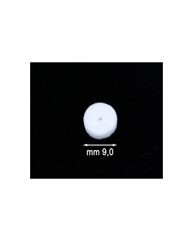 FELTRINI D.  9,0 X 2.5 mm FORO mm 2 BIANCO