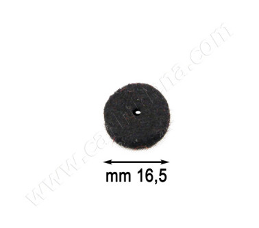 FELTRINI D. 16,5 X 2,5 mm FORO mm 2 NERO