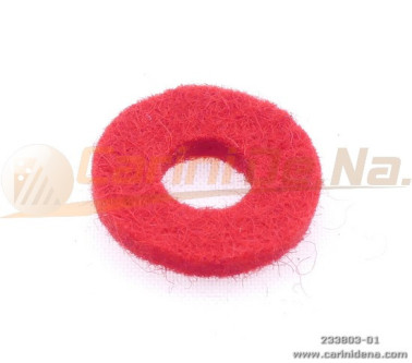 FELTRINI D. 15,0 X 2,5 mm FORO mm 7,2 ROSSO