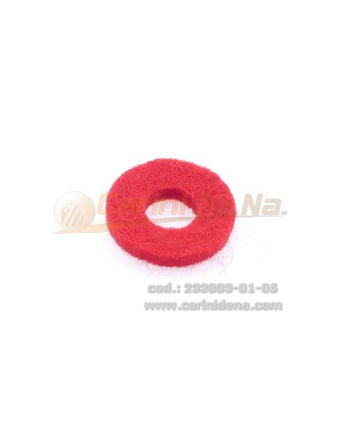 FELTRINI D. 15,0 X 2,5 mm FORO mm 7,2 ROSSO