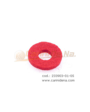 FELTRINI D. 11,5 X 2,0 mm FORO mm 5,5 F. PRESSATO ROSSO