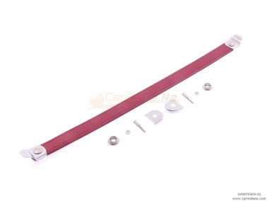 serramantici slavi cuoioscay cm 33 con borch slava piatta  rosso