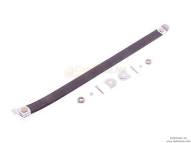 SERRAMANTICI SLAVI CUOIO/SCAY cm 33 CON BORCH. SLAVA PIATTA - MARRONE