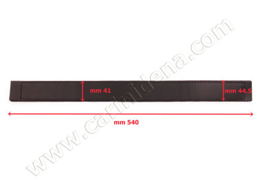 BASS STRAP 4/C VINYL UNPADDED STRAIGHT cm 54