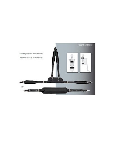 TRACOLLE FISA L 8I CUOIO/VELLUTO ERGONOMICHE - MOD 339/A