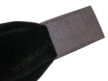 MANALI L6 L7 CUOIO/VELLUTO ESTREMITA SFODERATE RINF cm 50 - NERO