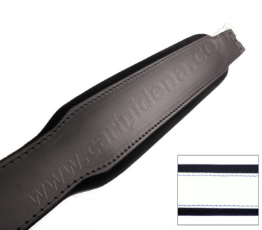 BASS STRAP L8 VELVET cm 50 WHITE/BLUE