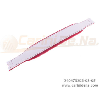 manali l8 cuoiovelluto cm 54  biancorosso