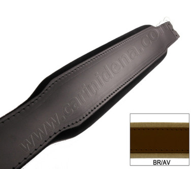 BASS STRAP MOD. L8 VELVET CM 54 BROWN/AVANA