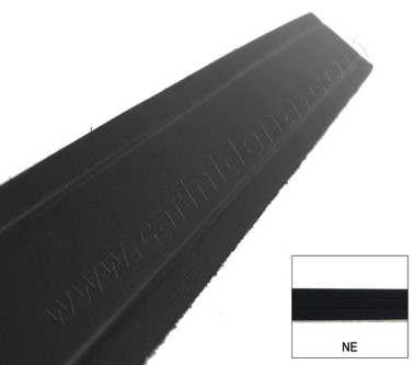 BASS STRAP ABR LEATHER cm 38 X 4 STANDARD BLACK