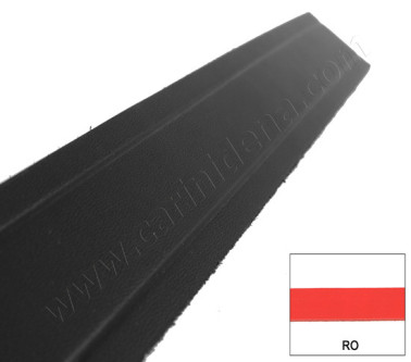 BASS STRAP ABR LEATHER cm 38 X 4 STANDARD RED