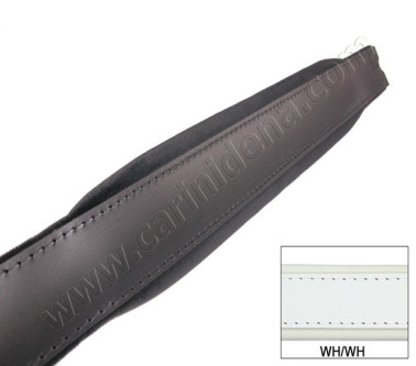 BASS STRAP 4/C VELVET cm 40 WHITE