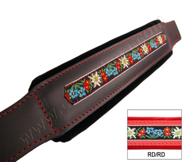 BASS STRAP FOLK L8 cm 54 RED