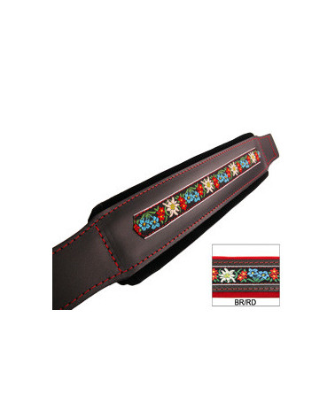 BASS STRAP FOLK L8 cm 54 BROWN/RED