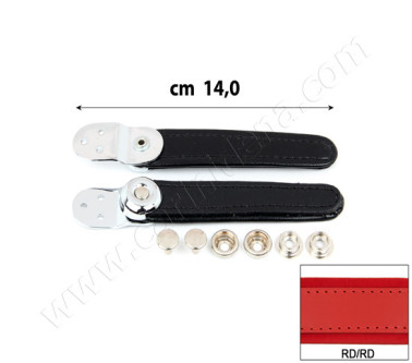 BELLOW STRAPS EXTRA VINYL BNA CM 14 RED