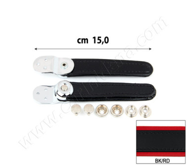 BELLOW STRAPS EXTRA VINYL BNA CM 15 RED