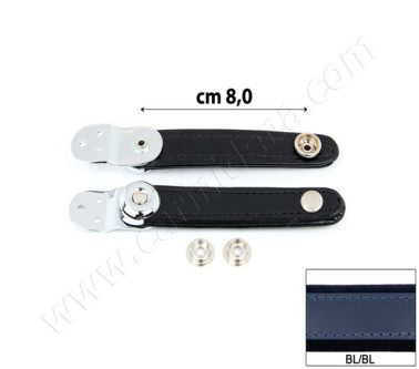 BELLOW STRAPS EXTRA VINYL CM  8 BLUE
