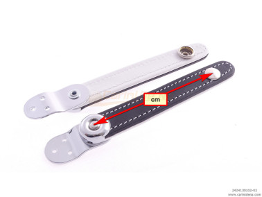 serramantici extra cuoioscay cm  85 nerobianco