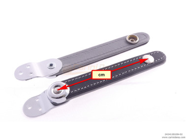 serramantici extra cuoioscay cm  85 nerogrigio