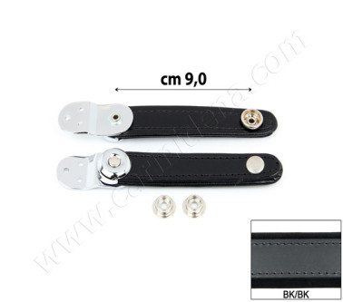 BELLOW STRAPS EXTRA VINYL CM 9 BLACK