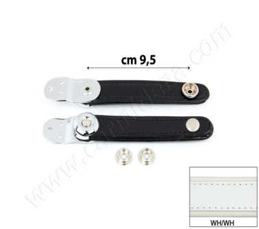 SERRAMANTICI EXTRA CUOIO/SCAY cm  9.5 BIANCO