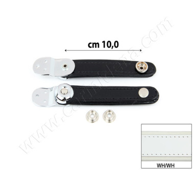 SERRAMANTICI EXTRA CUOIO/SCAY cm 10 BIANCO