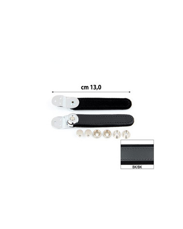 BELLOW STRAPS EXTRA VELVET BNA cm 13 BLACK