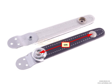 serramantici extra cuoiovelluto cm  85 nerobianco