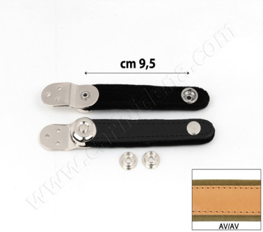 BELLOW STRAPS EXTRA VELVET cm  9.5 AVANA