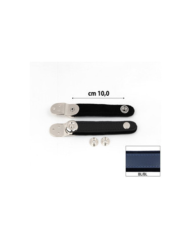 SERRAMANTICI EXTRA CUOIO/VELLUTO cm 10 BLU